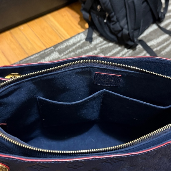 Authentic Louis Vitton Empriente navy blue tote - Picture 2 of 6